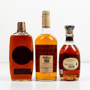 Master's Rare, Kentucky Straight Bourbon Whiskey<BR>Haller's SRS, Blended Whisky Special Reserve 8 years old<BR>Wild Turkey, Kentucky Straight Bourbon Whisky Rare Breed  - Asta Spirito del tempo  - Associazione Nazionale - Case d'Asta italiane