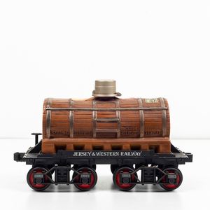 James B. Beam, Kentucky Straight Bourbon Decanter Botte Jersey & Western Whiskey Beam 100 months old  - Asta Spirito del tempo  - Associazione Nazionale - Case d'Asta italiane