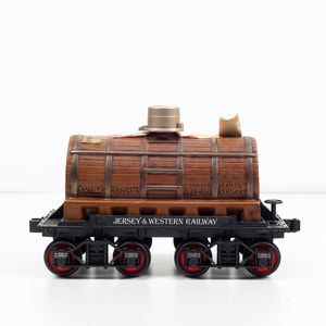 James B. Beam, Kentucky Straight Bourbon Decanter Botte Jersey & Western Whiskey Beam 100 months old  - Asta Spirito del tempo  - Associazione Nazionale - Case d'Asta italiane