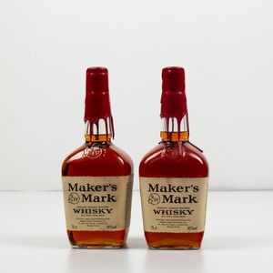 Maker's Mark, Kentucky Straight Bourbon Whiskey  - Asta Spirito del tempo  - Associazione Nazionale - Case d'Asta italiane