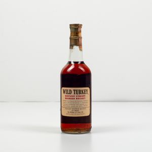 Wild Turkey, Straight Bourbon Whiskey 8 years old  - Asta Spirito del tempo  - Associazione Nazionale - Case d'Asta italiane