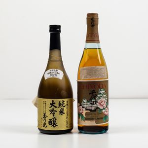 Suntory, Chiyoda Japanese Sake<BR>Tamano Kashu Brewery, Sake  - Asta Spirito del tempo  - Associazione Nazionale - Case d'Asta italiane