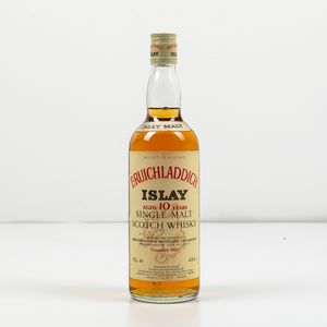 Bruichladdich, Islay Single Malt Scotch Whisky 10 years old  - Asta Spirito del tempo  - Associazione Nazionale - Case d'Asta italiane