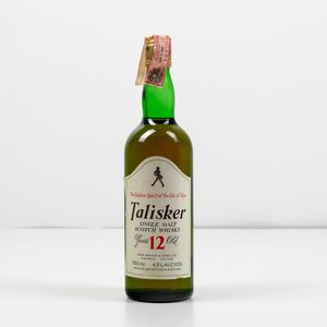 Talisker, Single Malt Scotch Whisky 12 years old  - Asta Spirito del tempo  - Associazione Nazionale - Case d'Asta italiane