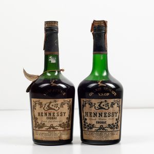 Hennessy, Cognac Reserve V.S.O.P. 1765-1965<BR>Hennessy, Cognac Grande Reserve V.S.O.P.  - Asta Spirito del tempo  - Associazione Nazionale - Case d'Asta italiane