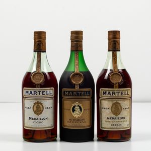 Martell, Cognac Medaillon V.S.O.P.<BR>Martell, Liqueur Medaillon V.S.O.P.  - Asta Spirito del tempo  - Associazione Nazionale - Case d'Asta italiane