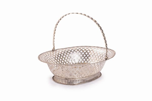 Cestino in argento, Londra 1753  - Asta Incanti d'Arte - Associazione Nazionale - Case d'Asta italiane