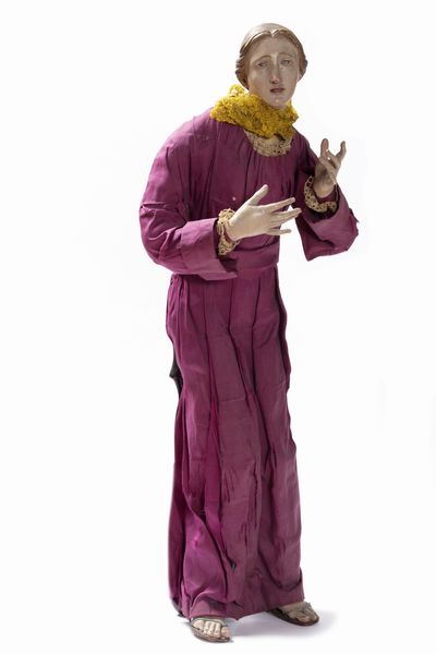 Figura di presepe raffigurante Madonna, secolo XIX  - Asta Incanti d'Arte - Associazione Nazionale - Case d'Asta italiane