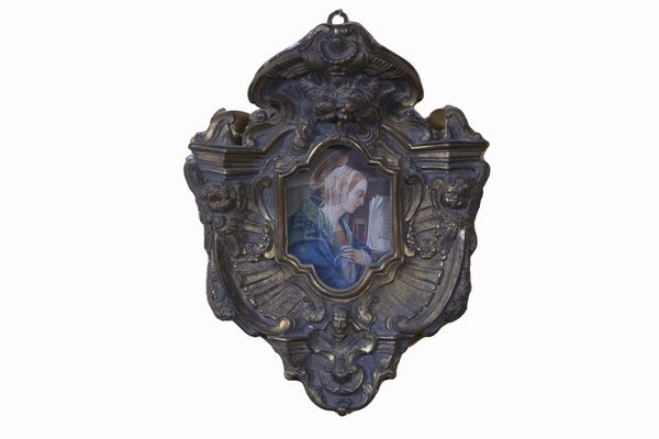 Cornice in bronzo dorato, Italia centrale fine secolo XVII - inizi secolo XVIII  - Asta Incanti d'Arte - Associazione Nazionale - Case d'Asta italiane