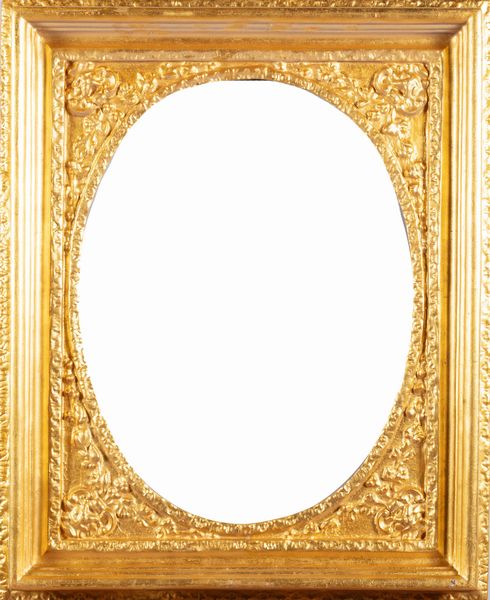 Cornice ovale in legno intagliato e dorato  - Asta Incanti d'Arte - Associazione Nazionale - Case d'Asta italiane