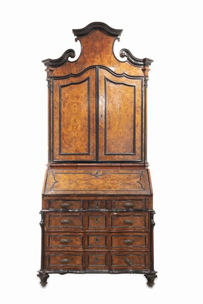 Importante trumeau in radica, Lombardia secolo XVIII  - Asta Incanti d'Arte - Associazione Nazionale - Case d'Asta italiane