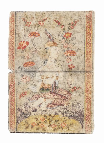 Due dipinti Thai, raffiguranti figure buddhiste, secolo XVII  - Asta Incanti d'Arte - Associazione Nazionale - Case d'Asta italiane