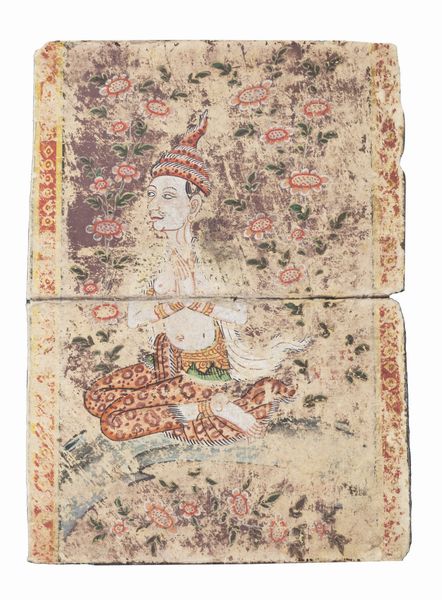 Due dipinti Thai, raffiguranti figure buddhiste, secolo XVII  - Asta Incanti d'Arte - Associazione Nazionale - Case d'Asta italiane