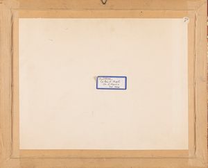 Scuola napoletana del XIX secolo : L'eruzione del Vesuvio del 1834  - Asta Incanti d'Arte - Associazione Nazionale - Case d'Asta italiane