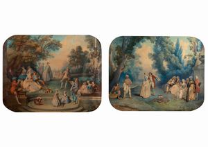 Carl Friedrich Naumann - Concerto en plein air; e Scena galante en plein air (en pendant)