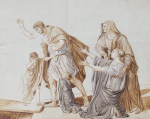 SCUOLA NEOCLASSICA - Episodio della storia romana