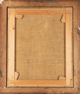 Scuola dell'Italia settentrionale, secolo XVIII : Ritratto di gentiluomo, a mezzo busto, con libro in mano  - Asta Incanti d'Arte - Associazione Nazionale - Case d'Asta italiane