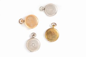 Lotto composto da quattro orologi da tasca, secolo XIX  - Asta Incanti d'Arte - Associazione Nazionale - Case d'Asta italiane