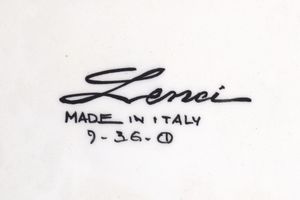 LENCI : Ceramica Dolce far niente  - Asta Incanti d'Arte - Associazione Nazionale - Case d'Asta italiane