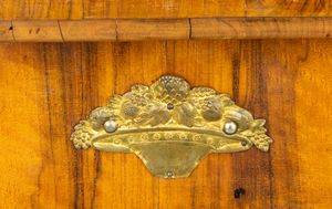 Console Impero con colonnine, inizi del secolo XIX  - Asta Incanti d'Arte - Associazione Nazionale - Case d'Asta italiane