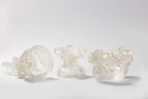 Bruciaprofumi in cristallo di rocca, Cina secolo XX  - Asta Incanti d'Arte - Associazione Nazionale - Case d'Asta italiane