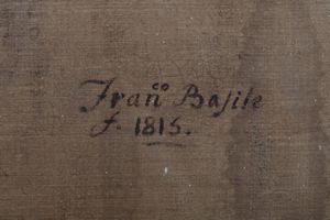 Scuola italiana, inizi del secolo XIX : Ritratto di giovane gentiluomo a mezzo busto  - Asta Incanti d'Arte - Associazione Nazionale - Case d'Asta italiane