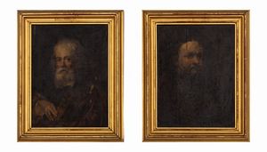 Da Rembrandt : Autoritratto; e Ritratto di vecchio  - Asta Incanti d'Arte - Associazione Nazionale - Case d'Asta italiane