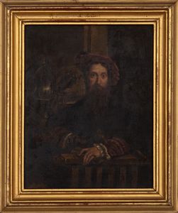 Da Parmigianino : Ritratto di Galeazzo Sanvitale  - Asta Incanti d'Arte - Associazione Nazionale - Case d'Asta italiane