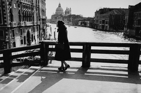 Vezio Sabatini : Venezia, Ponte dell'Accademia  - Asta Fotografia - Associazione Nazionale - Case d'Asta italiane