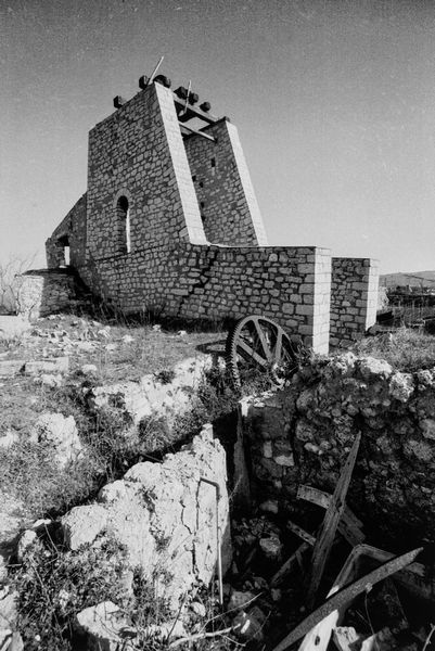 Franco Scafidi : Lercara, miniera di zolfo  - Asta Fotografia - Associazione Nazionale - Case d'Asta italiane