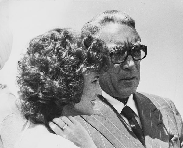 Joe Bangay : Anthony Quinn in The Greek Tycoon  - Asta Fotografia - Associazione Nazionale - Case d'Asta italiane