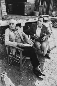 Vezio Sabatini - Mario Monicelli e Alberto Sordi