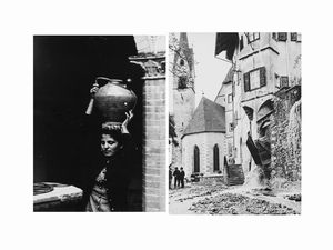 Emilio Fabio Simion - Senza titolo ; Alluvione, Primiero