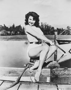 Anonimo - Mara Corday in Tre americani a Parigi