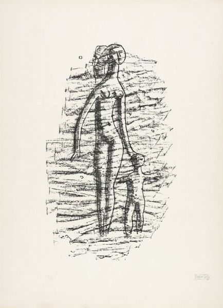 MARIO TOZZI : Lotto composto di 2 incisioni.  - Asta Stampe, disegni e dipinti antichi, moderni e contemporanei   - Associazione Nazionale - Case d'Asta italiane