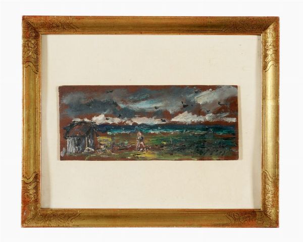 Marina.  - Asta Stampe, disegni e dipinti antichi, moderni e contemporanei   - Associazione Nazionale - Case d'Asta italiane