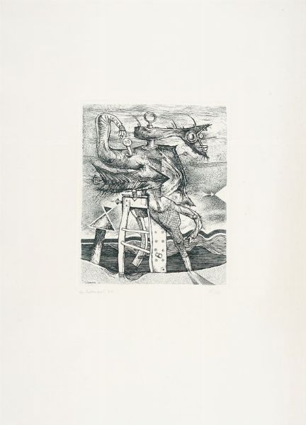 Lotto composto di 5 incisioni.  - Asta Stampe, disegni e dipinti antichi, moderni e contemporanei   - Associazione Nazionale - Case d'Asta italiane