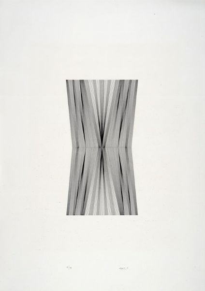 Lotto composto di 3 incisioni astratte.  - Asta Stampe, disegni e dipinti antichi, moderni e contemporanei   - Associazione Nazionale - Case d'Asta italiane