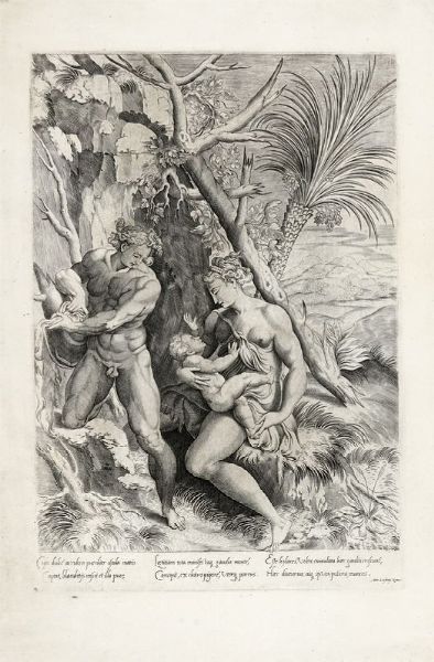 Lotto di 15 incisioni prevalentemente a soggetto biblico e sacro.  - Asta Stampe, disegni e dipinti antichi, moderni e contemporanei   - Associazione Nazionale - Case d'Asta italiane