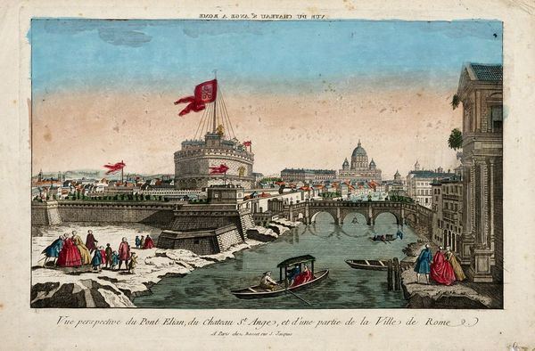 Vedute da Choix de vues d'optique des XVIIIe et XIXe sicles. Vues d'Italie.  - Asta Stampe, disegni e dipinti antichi, moderni e contemporanei   - Associazione Nazionale - Case d'Asta italiane