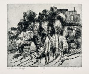 LINO BIANCHI BARRIVIERA - Gli alberi di Castelpoggio.