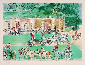Raoul Dufy - Al parco.