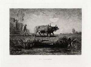 Antonio Fontanesi - Il lavoro.