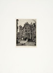 ÉDOUARD JEANMAIRE : Eaux-fortes par E. Jeanmaire avec une notice historique.  - Asta Stampe, disegni e dipinti antichi, moderni e contemporanei   - Associazione Nazionale - Case d'Asta italiane