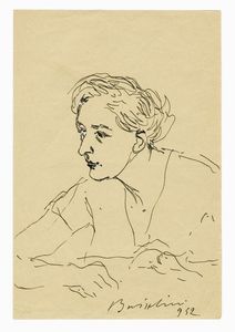 REMO BRINDISI - Ritratto maschile.