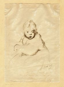 Primo Conti - Ritratto di fanciullo.