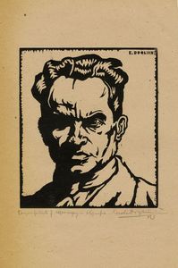 ERCOLE DOGLIANI - Lotto composto di 1 disegno e 2 incisioni.