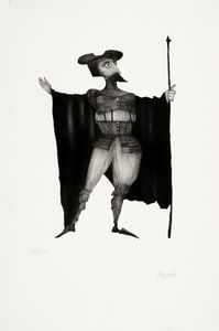 EMANUELE LUZZATI - Don Chisciotte.