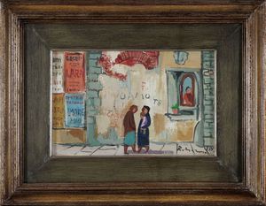 Rodolfo Marma - Angolo di Via del Campuccio.