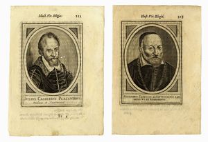 Lotto di sedici ritratti di medici illustri.  - Asta Stampe, disegni e dipinti antichi, moderni e contemporanei   - Associazione Nazionale - Case d'Asta italiane